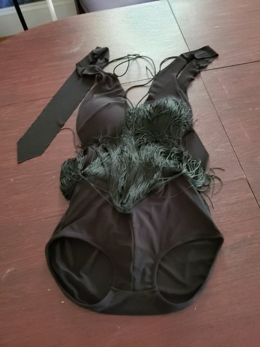 ZYM Dance Latin Ballroom Dress Fringe #2350 XS - Picture 6 of 9